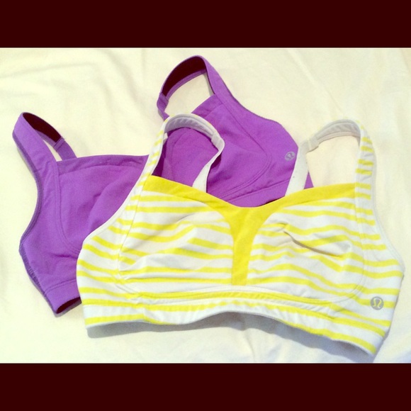 Lot of TWO Lululemon Ta Ta Tamer Bras