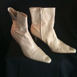 Gianni Bini Brazilian Leather Ankle Boots