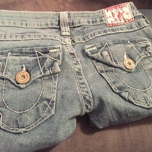 Size 26 True Religion jeans.