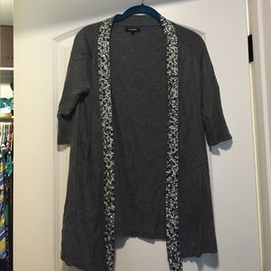 Express sequin cardigan