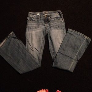 Decree stretch flare jeans