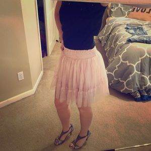 Blush skirt