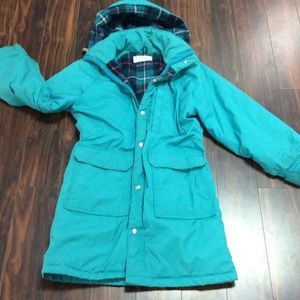 LL BEAN Sz M Heavy Winter Coat EUC