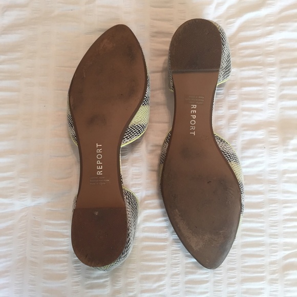 Leather Snake Flats - Picture 4 of 4