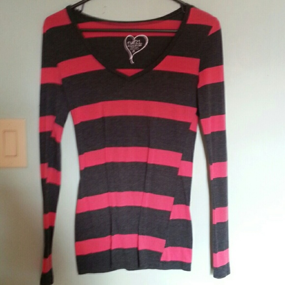 Striped Long Sleeve Top