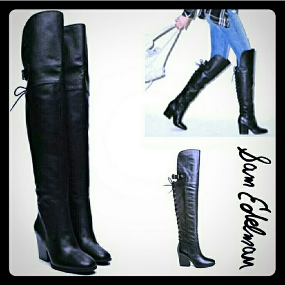 Sam Edelman Shoes - 🔥Sam Edelman lace up boots NEW