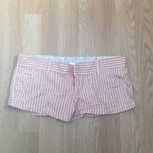 charlotte russe striped shorts