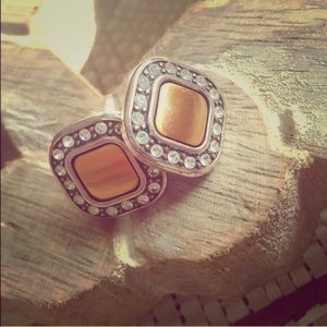 Brighton Silver @ Gold Stud Earrings 💎