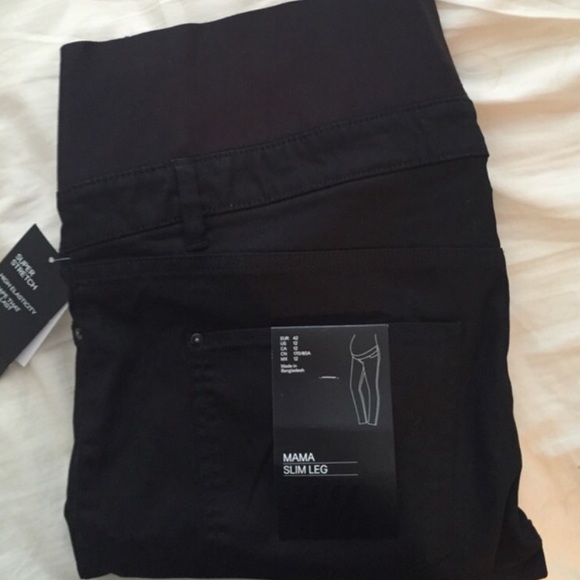 Slim leg maternity pants - Picture 1 of 1