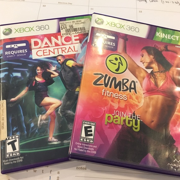 X Box Kinect Games - Zumba & Dance Bundle