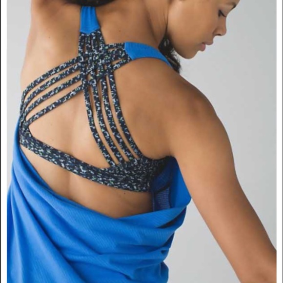 Lululemon Wild Tank - pipe dream blue
