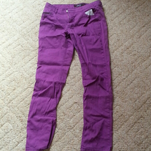 Purple Skinny Jeans