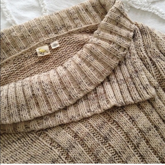 Anthropologie Cowl Neck sweater / cardigan