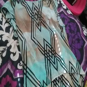 See through sleeveless shirt