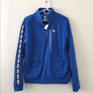 PINK BLue & Black Half Zip Limited Edition