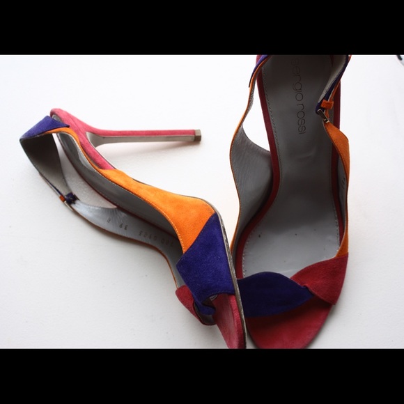 Sergio Rossi Open-Toe Heels 39 - Picture 1 of 4