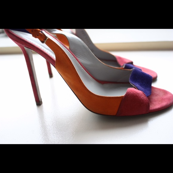 Sergio Rossi Open-Toe Heels 39 - Picture 4 of 4