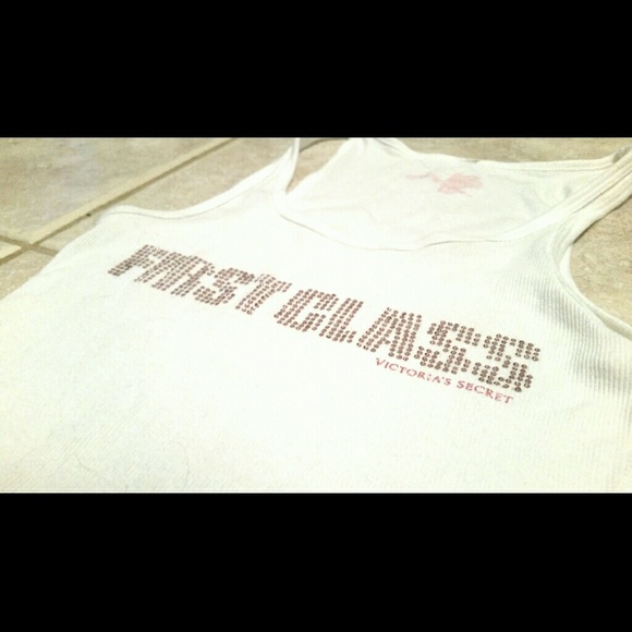 SOLD!! Victoria's Secret FIRST CLASS Bling Tank
