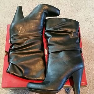 a.n.a Mid Calf Slouch Boots