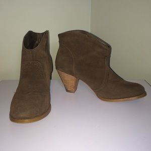 Rampage brown booties