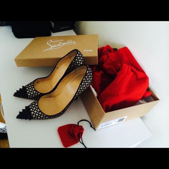 Christian Loubiton Geo Pump 120Glit Floque - Picture 3 of 4