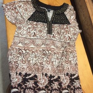 Lucky brand blouse size s
