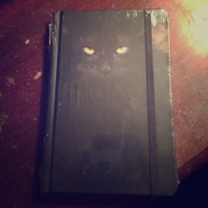 Black cat notebook/journal