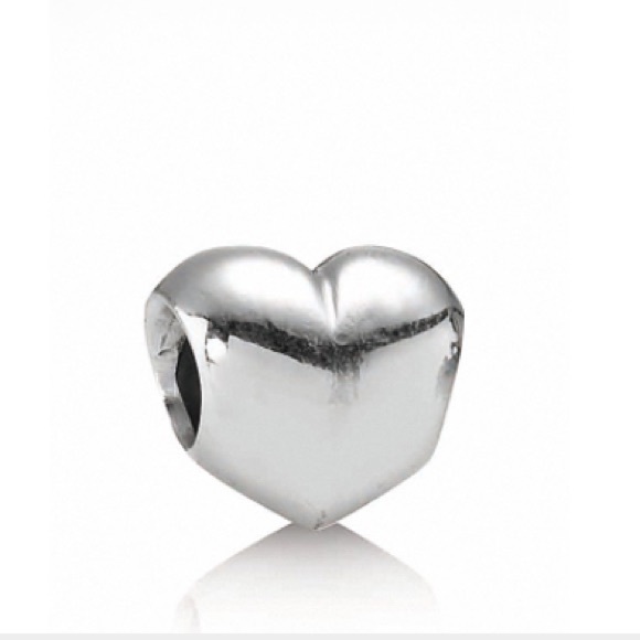 Pandora Smooth Heart Charm