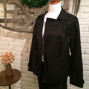 *PRICE DROP* Black trench jacket NWOT