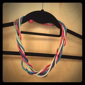 Colorful Twisted Necklace!