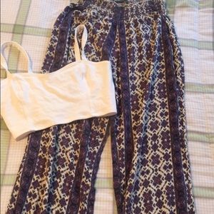 Brandy pants and bandoe