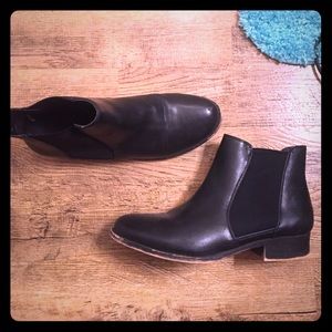 Mock Chelsea boots