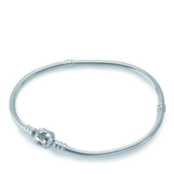 Pandora Classic Charm Barrel Bracelet, Authentic