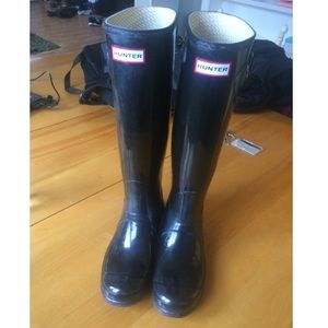 Black Hunter Rain Boots