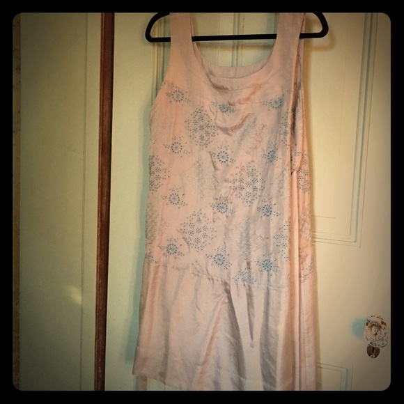 100% silk Johnny Was embroidered dress/tunic