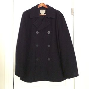 LL Bean Men's XL, 100% wool coat. Winter's coming!