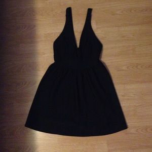 Black skater dress