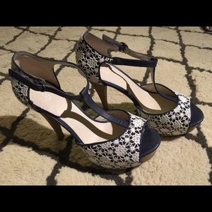 Levity Peep Toe Heels