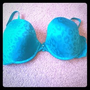 Sweet Nothings teal bra