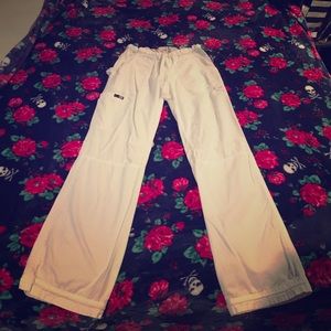 White scrub pants - Koi by Kathy Peterson