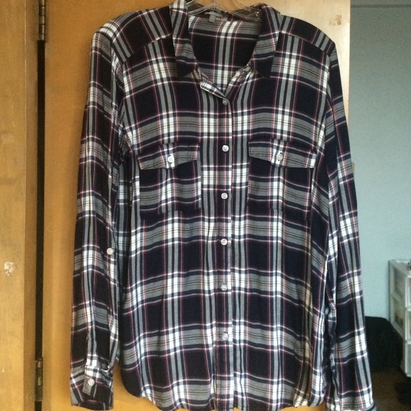 Plaid top