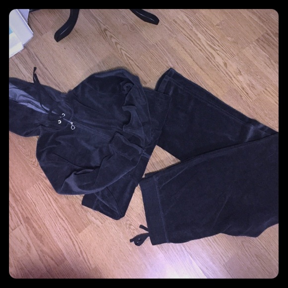 Velour Track Suit