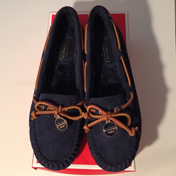 coach antonia moccasins