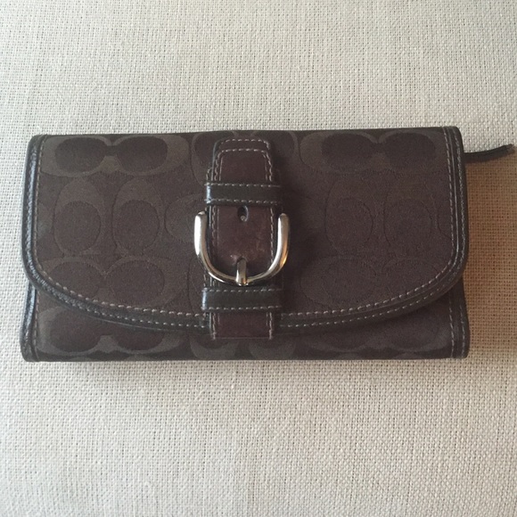 FINAL REDUCTION! Coach wallet with buckle