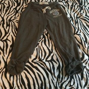 Abercrombie & Fitch Gray Sweats sizeS