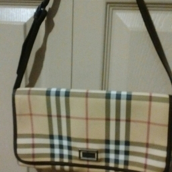Small Burberry bag.
