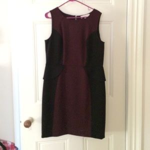 Great color-block work dress