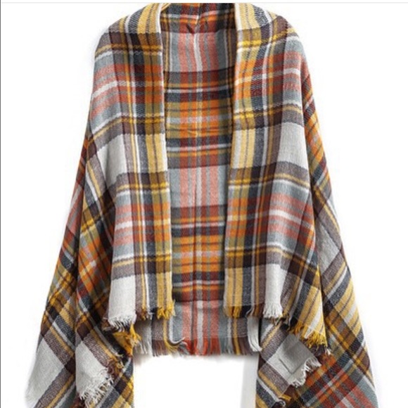 Plaid scarf