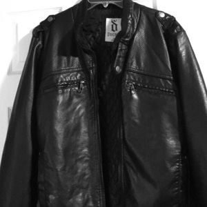 Decree leather jacket Medium