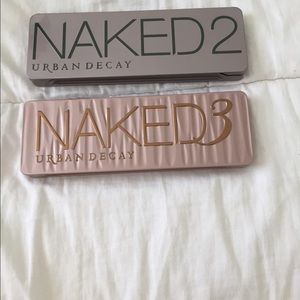 Stunning Naked 2 and Naked 3 eyeshadows